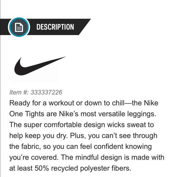 Nike performance leggings - Picture 6 of 8